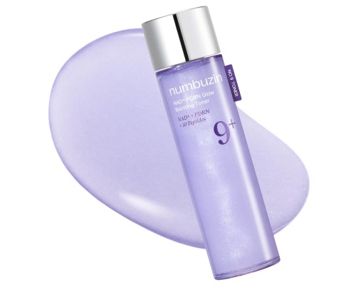 Toner illuminante PDRN NAD+ Boosting No.9 Numbuzin 