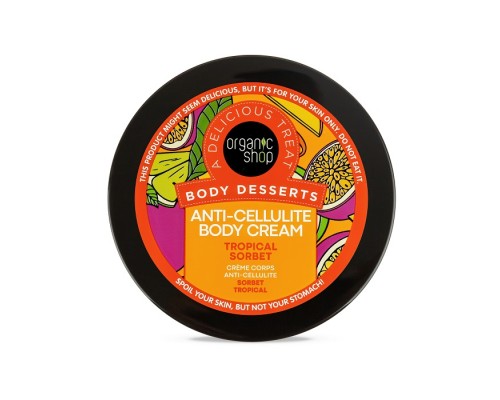 Crema corpo anti-cellulite Sorbetto Tropicale Body Desserts Organic Shop
