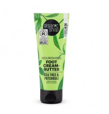 Crema-burro piedi nutriente a tea tree e patchouli Organic Shop