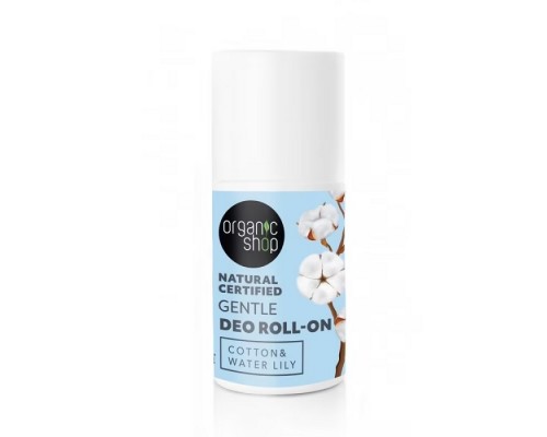 Deodorante naturale certificato al cotone e ninfea Organic Shop