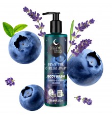 Detergente corpo rilassante Sciacqua via lo stress Organic Shop 
