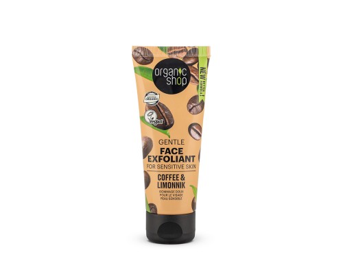 Esfoliante viso delicato Caffè e Limonnik Organic Shop