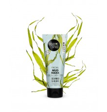 Maschera viso al fango marino e alghe Organic Shop