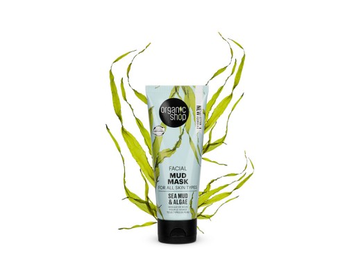 Maschera viso al fango marino e alghe Organic Shop