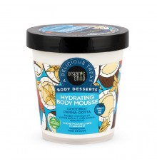 Mousse corpo idratante Panna Cotta al Cocco Body Desserts Organic Shop