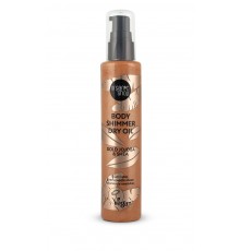 Olio corpo illuminante con jojoba dorato e burro di karitè Organic Shop