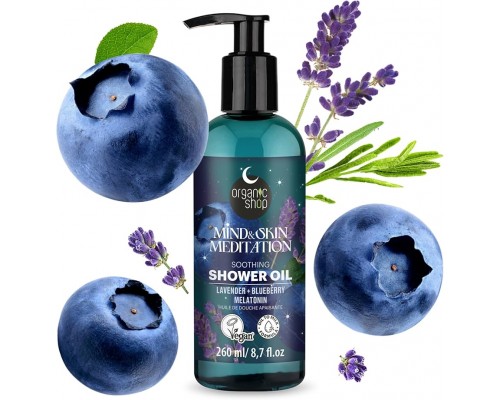 Olio doccia lenitivo Meditazione per Mente e Pelle Organic Shop 
