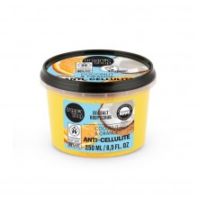 Scrub corpo al sale marino anti-cellulite al cocco e arancia Organic Shop 
