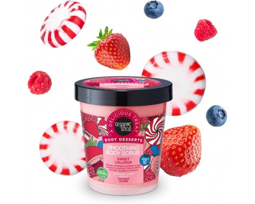 Scrub corpo levigante Dolce Lecca-lecca Body Desserts Organic Shop