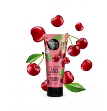 Scrub viso detergente alla ciliegia e zenzero Organic Shop