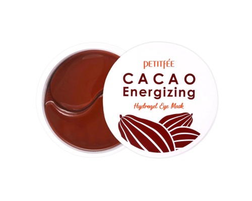 Maschere idrogel contorno occhi energizanti al cacao Petitfee