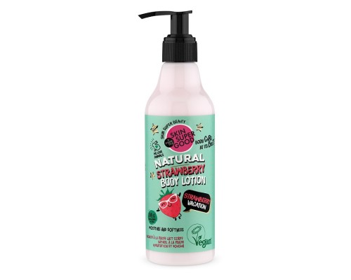 Lozione corpo naturale Vacanza di fragola Skin Super Good 
