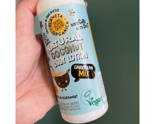 Lozione corpo naturale al cocco Miscela Caraibica Skin Super Good