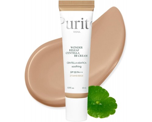 BB crema alla centella asiatica №27 sabbia beige Wonder Releaf Seoul Purito