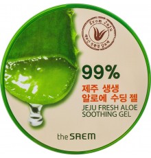 Gel lenitivo al 99% di aloe fresco Jeju vasetto The Saem
