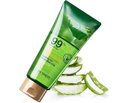 Gel lenitivo al 99% di aloe fresco Jeju tubetto The Saem