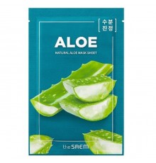 Maschera in tessuto all'aloe naturale The Saem