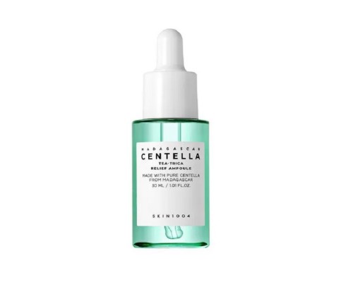 Ampoule al tea tree e centella asiatica da Madagascar per sollievo della pelle Skin1004