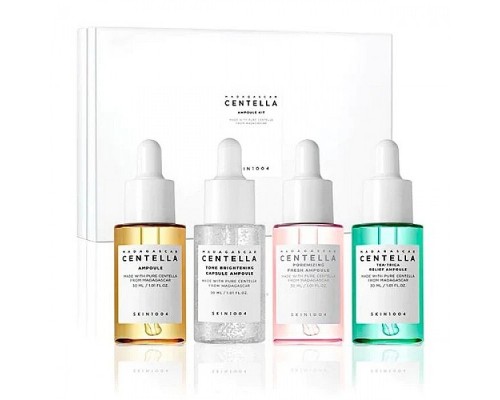 Kit di ampoule alla centella asiatica da Madagascar Skin1004