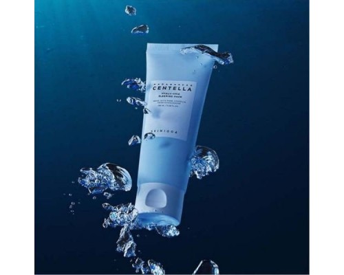 Maschera notte all'acido ialuronico e centella asiatica Skin1004