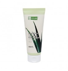Schiuma detergente idratante vegan all'aloe jeju aloe aqua Skin79