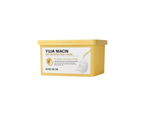 30 maschere quotidiane antimacchie Yuja Niacin Some By Mi