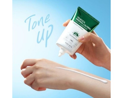 Crema solare calmante minerale SPF50+ PA++++ TrueCica 50 ml Some By Mi