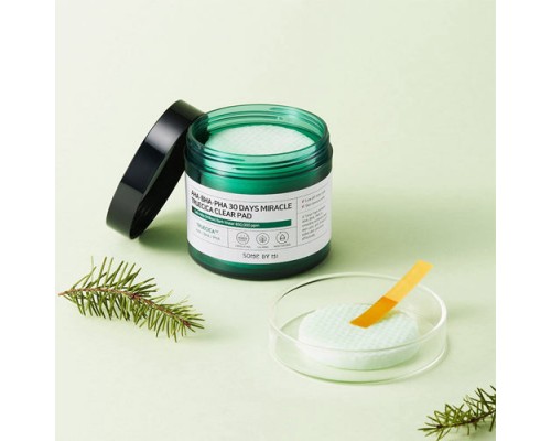 Dischetti purificanti agli acidi AHA BHA PHA e centella 30 Days Miracle Some By Mi