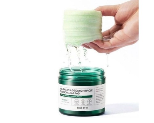 Dischetti purificanti agli acidi AHA BHA PHA e centella 30 Days Miracle Some By Mi