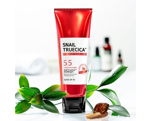 Gel detergente a basso pH riparatore alla bava di lumaca TrueCICA Miracle Some By Mi