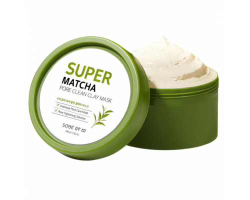 Maschera all'argilla per la pulizia dei pori Super Matcha 100 g Some By Mi