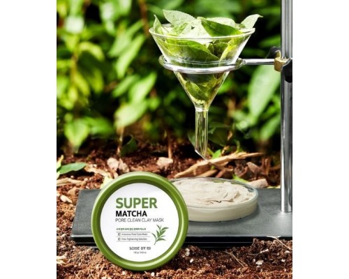 Maschera all'argilla per la pulizia dei pori Super Matcha 100 g Some By Mi