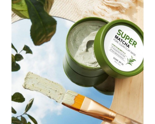 Maschera all'argilla per la pulizia dei pori Super Matcha 100 g Some By Mi