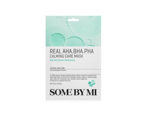 Maschera cura calmante ai veri acidi AHA BHA PHA Some By Mi