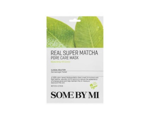 Maschera cura dei pori alla vera matcha Some By Mi