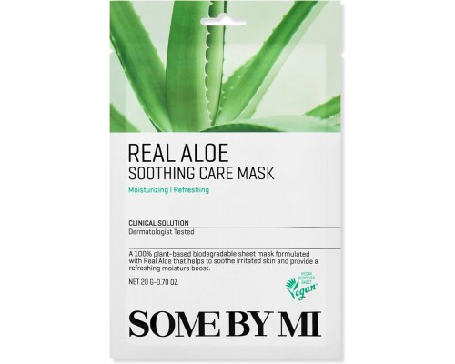 Maschera cura lenitiva al vero aloe Some By Mi