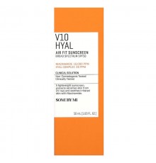 Protezione solare SPF50+ V10 HYAL Airfit Some By Mi