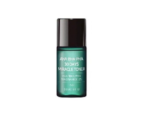 Toner agli acidi AHA BHA PHA 30 Days Miracle mini Some By Mi