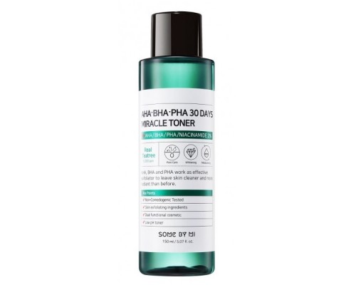 Toner agli acidi AHA BHA PHA 30 Days Miracle Some By Mi