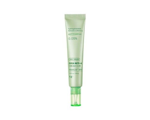 Crema viso allo 0.05% di retinolo Cica Reti-A VT Cosmetics