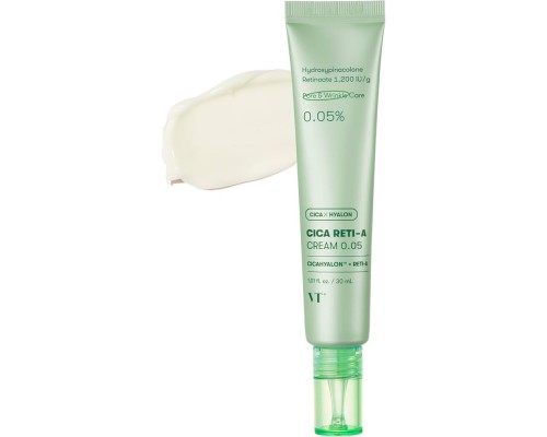 Crema viso allo 0.05% di retinolo Cica Reti-A VT Cosmetics