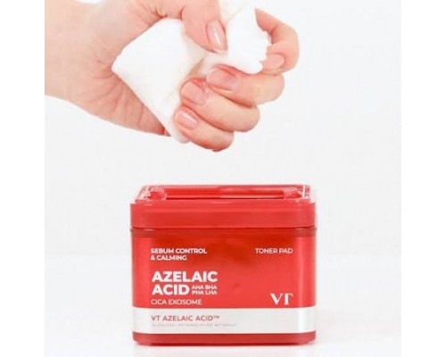 Dischetti tonificanti all'acido azelaico AZ Care VT Cosmetics