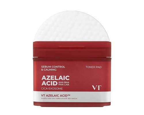 Dischetti tonificanti all'acido azelaico AZ Care VT Cosmetics