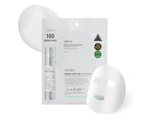 Maschera monouso a 2 passi alle spicole Vt Reedle Shot 100 VT Cosmetics