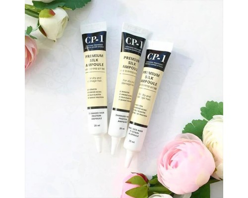 Ampoule capelli alle proteine di seta Premium 20 ml CP-1