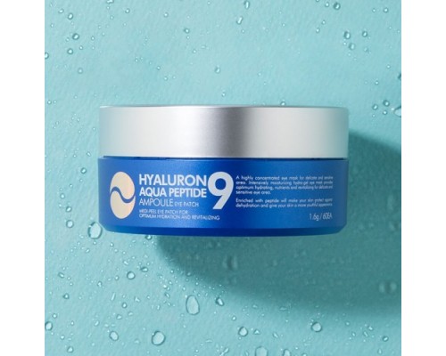 Patch contorno occhi ai 9 peptidi e acido ialuronico Aqua Medi-Peel 