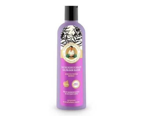 Balsamo capelli Infoltente al ginepro Ricette di nonna Agafia