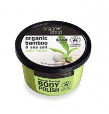 Scrub levigante corpo bambù tropicale Organic Shop