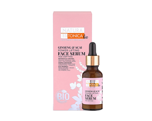Siero viso al ginseng e acai Natura Estonica