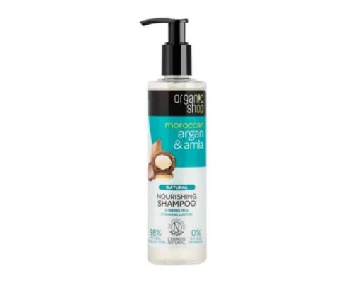 Shampoo nutriente all'argan e amla Organic shop